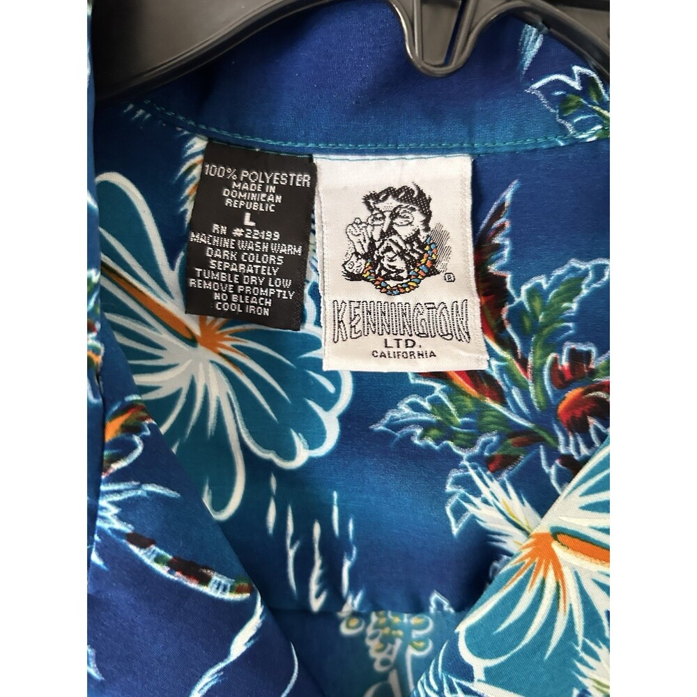 Men’s size, large tropical shirt by Kensington - Picture 5 of 5